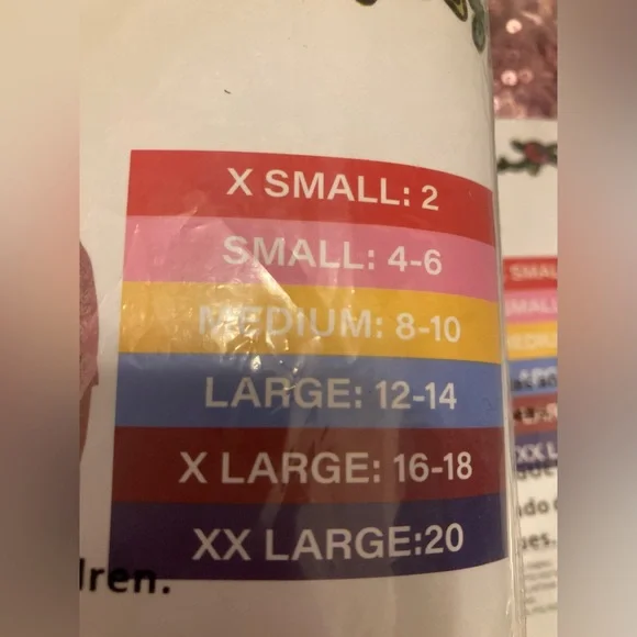 Betsey Johnson brand, size XL, new with tags, Pink Sequin Dress, high/low shift - Picture 6 of 10